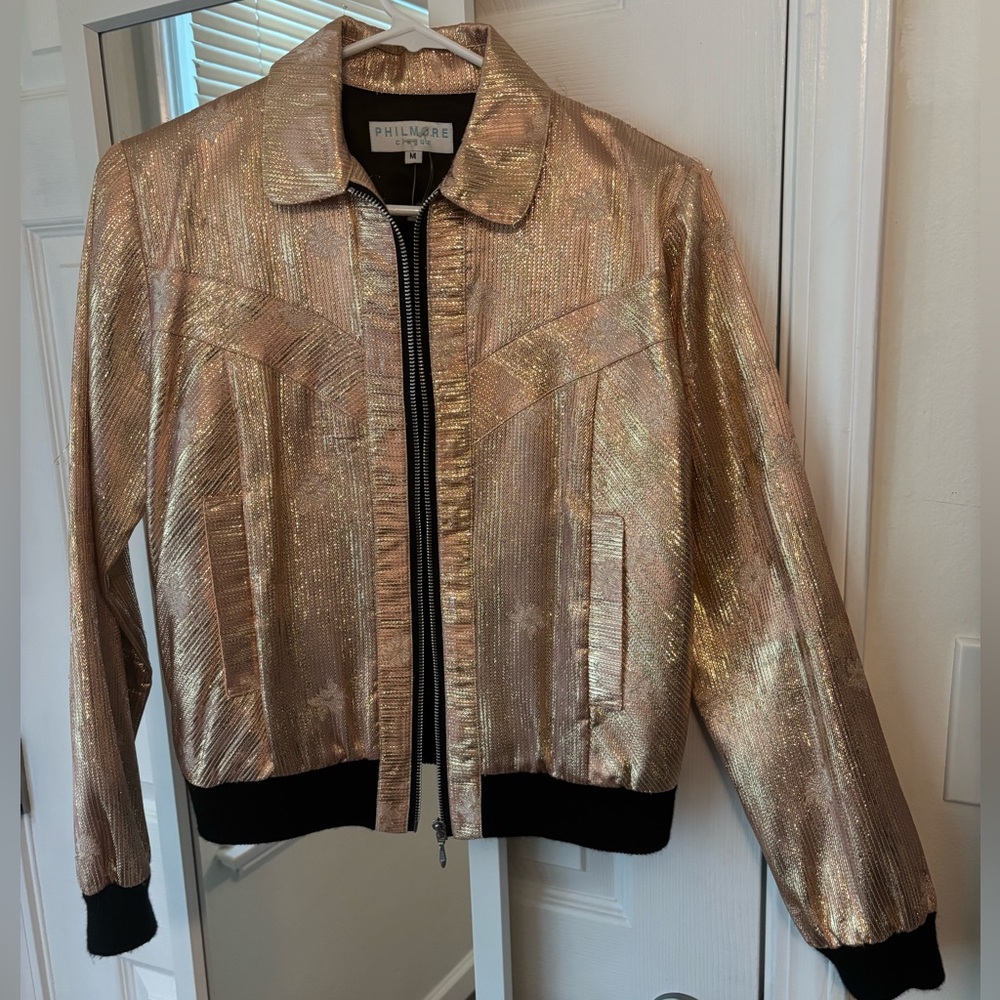 Philmore Clague pink jacket